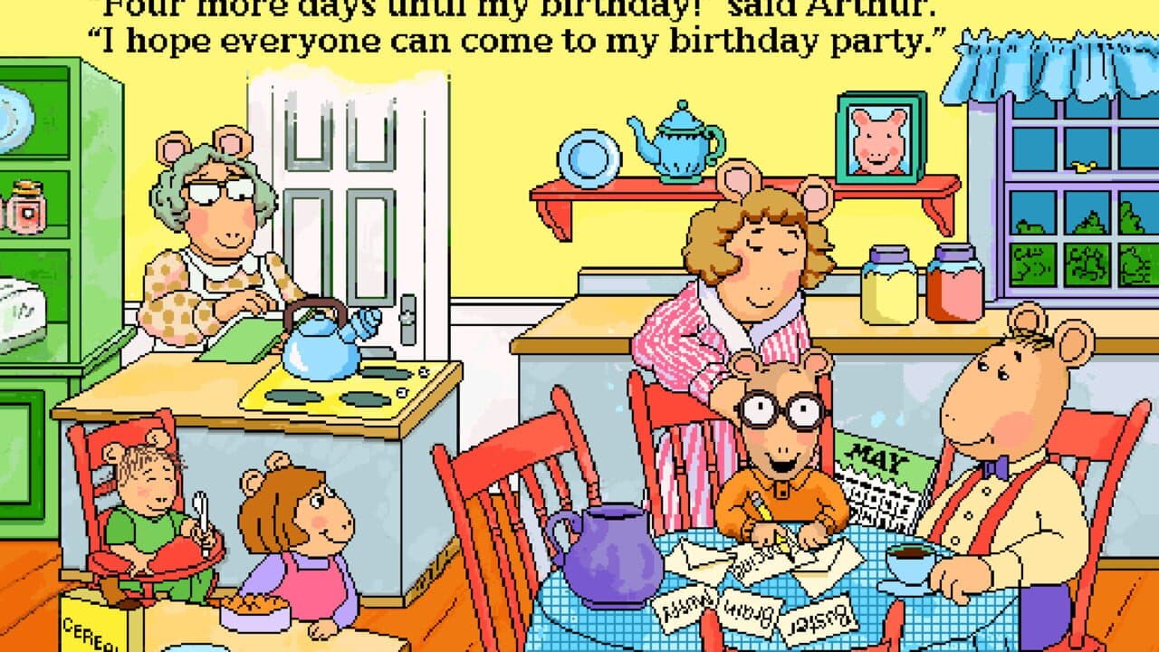 Living Books: Arthur's Birthday screenshot 1