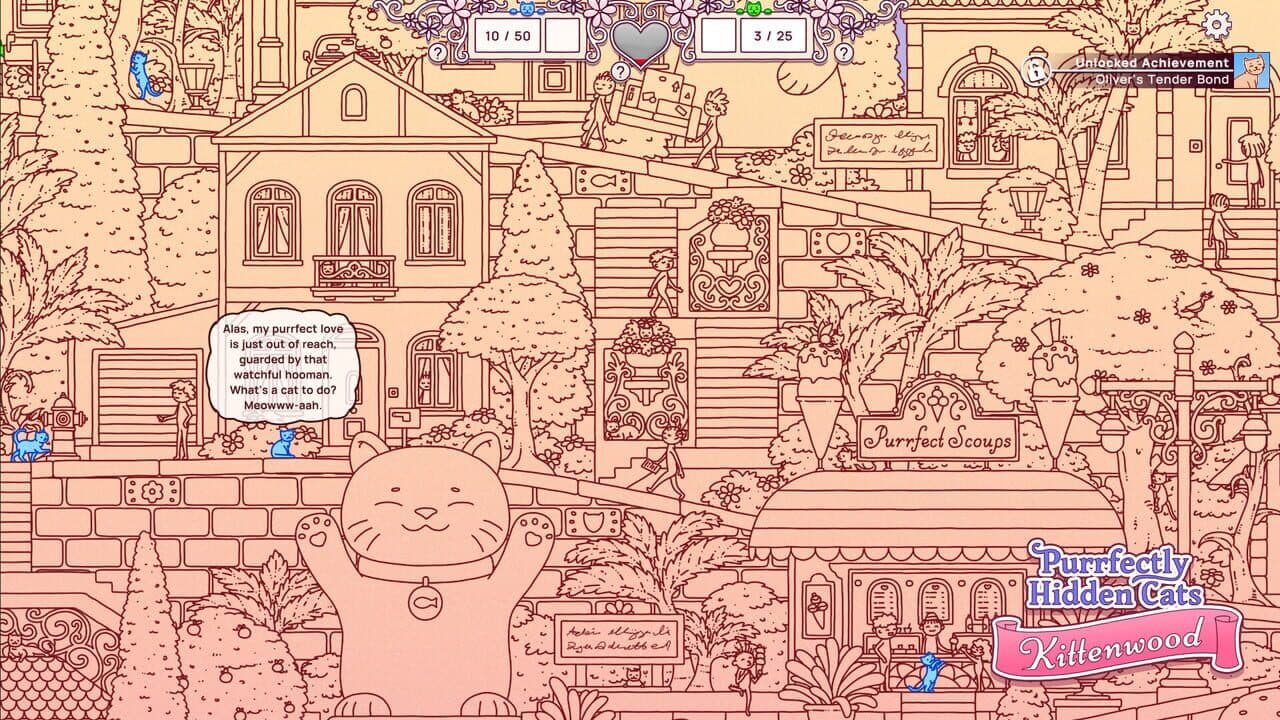 Purrfectly Hidden Cats: Kittenwood screenshot 1