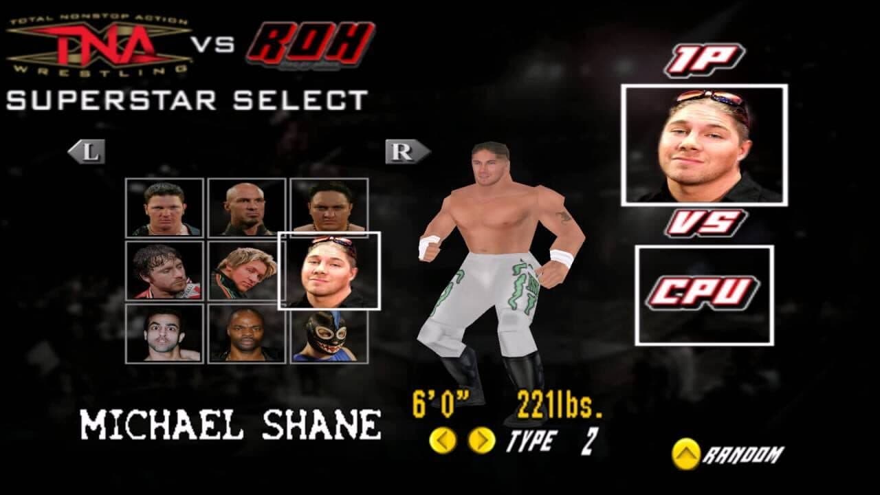 TNA vs. ROH screenshot 1