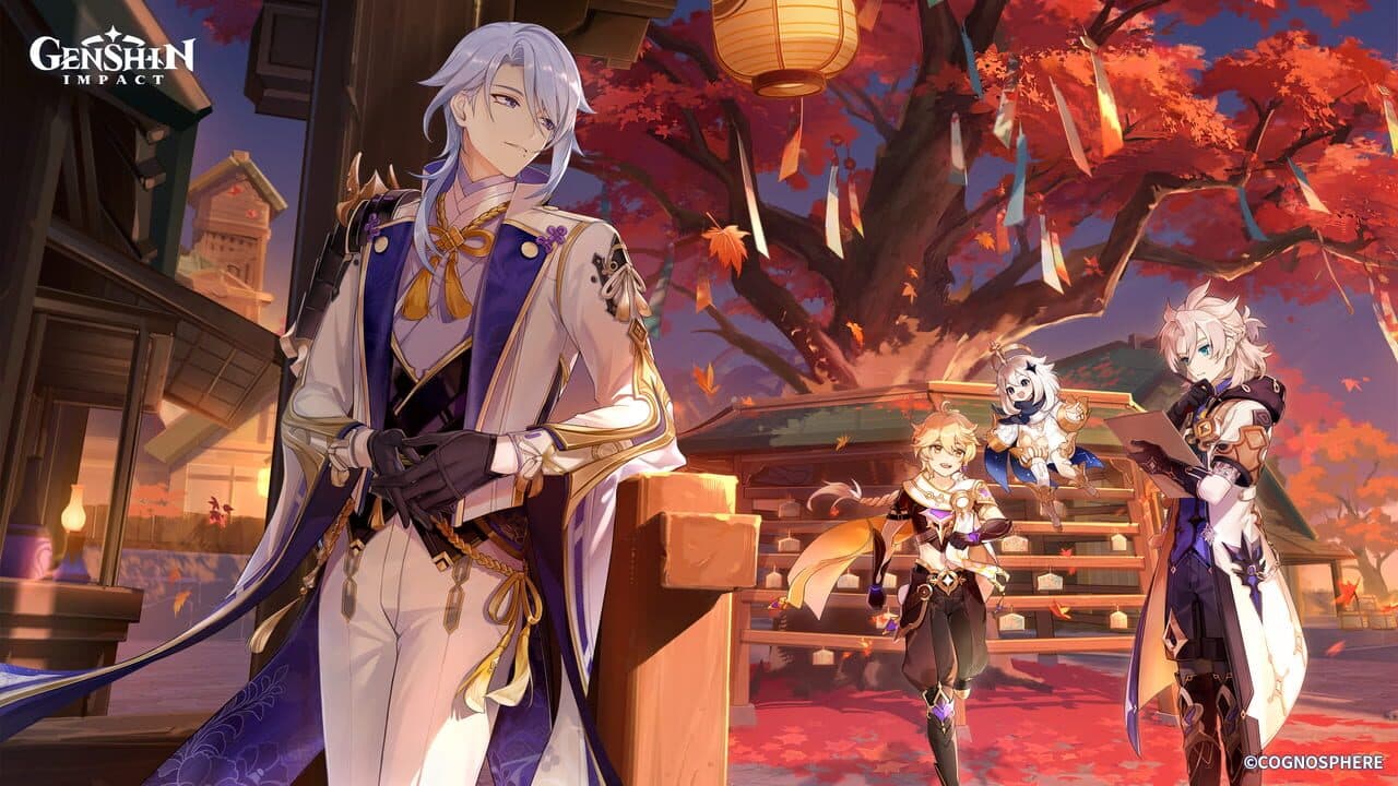 Genshin Impact: Zephyr of the Violet Garden screenshot 1