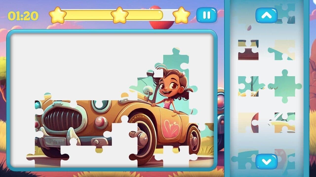 Wroom Wroom Puzzles screenshot 1