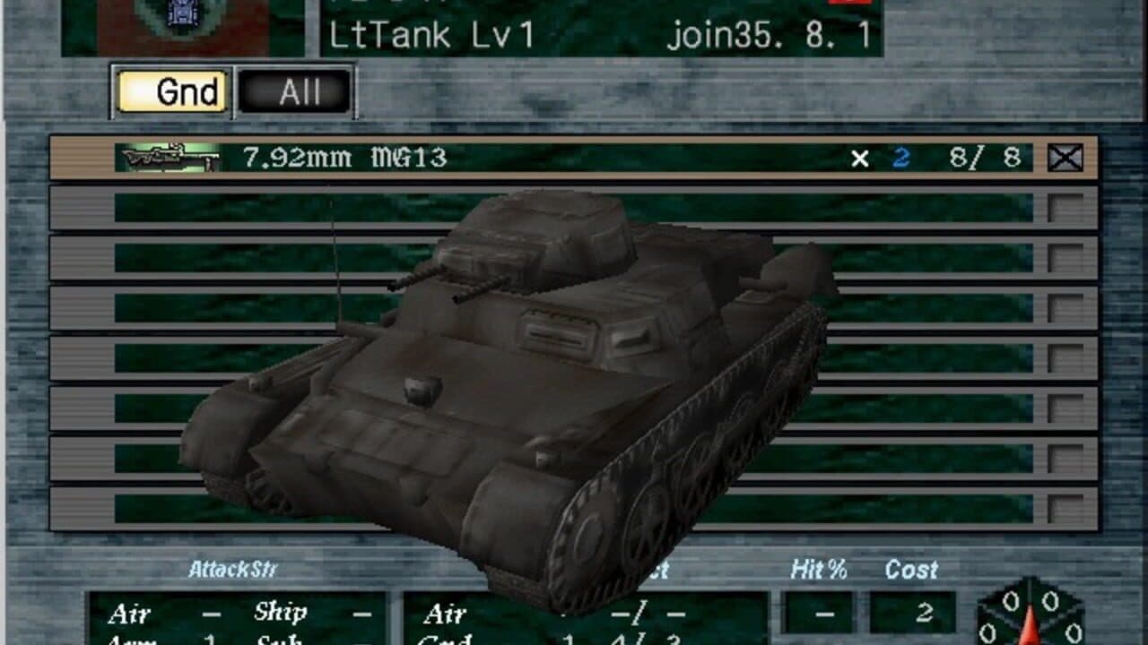 Advanced Daisenryaku 2001 screenshot 1