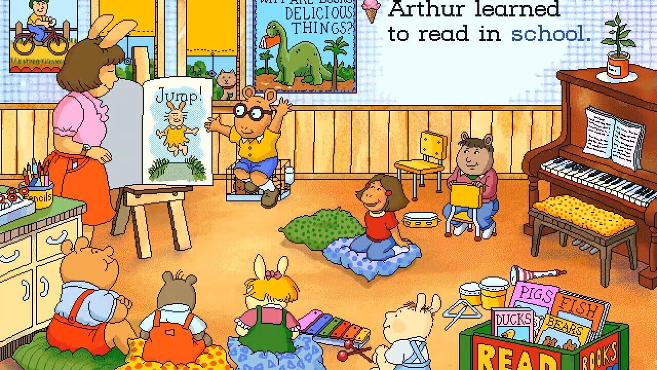 Arthur's Reading Race screenshot 1