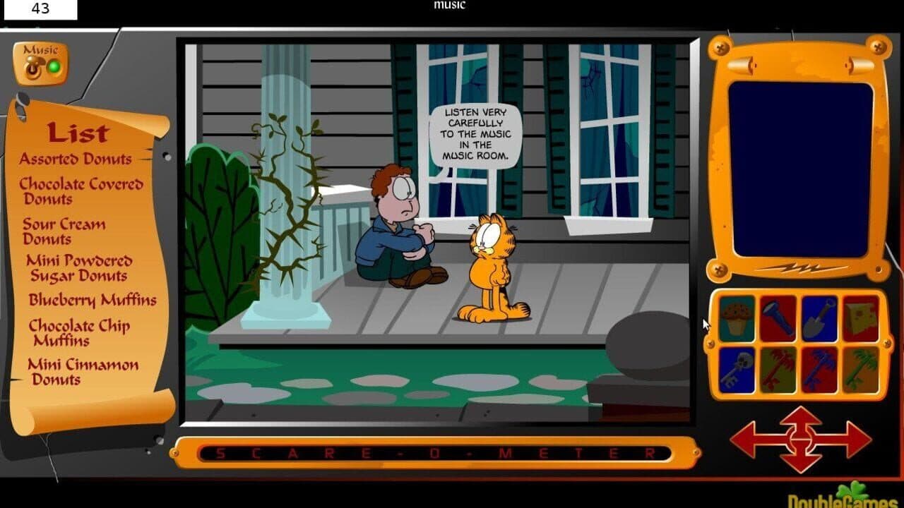 Garfield's Scary Scavenger Hunt screenshot 1