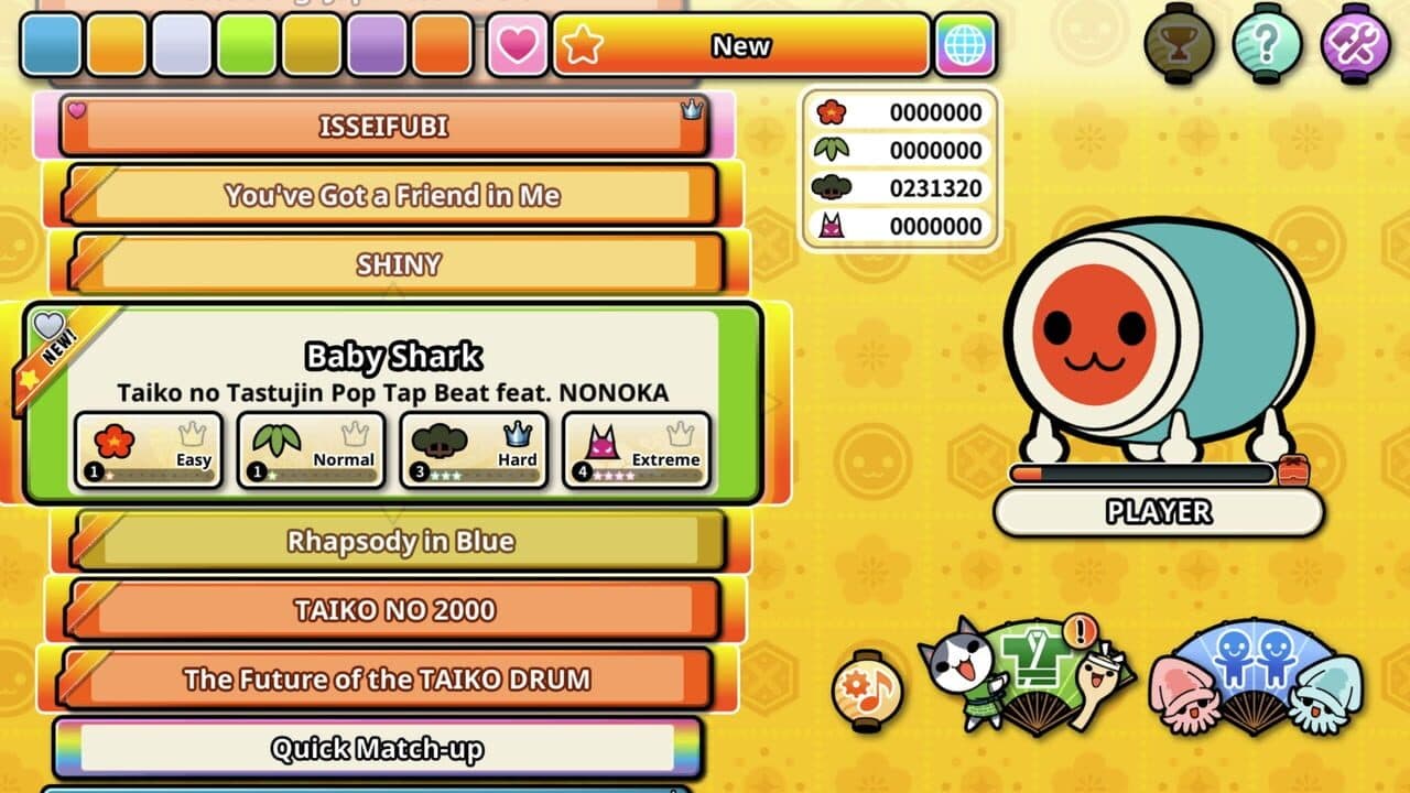 Taiko no Tatsujin: Pop Tap Beat screenshot 1