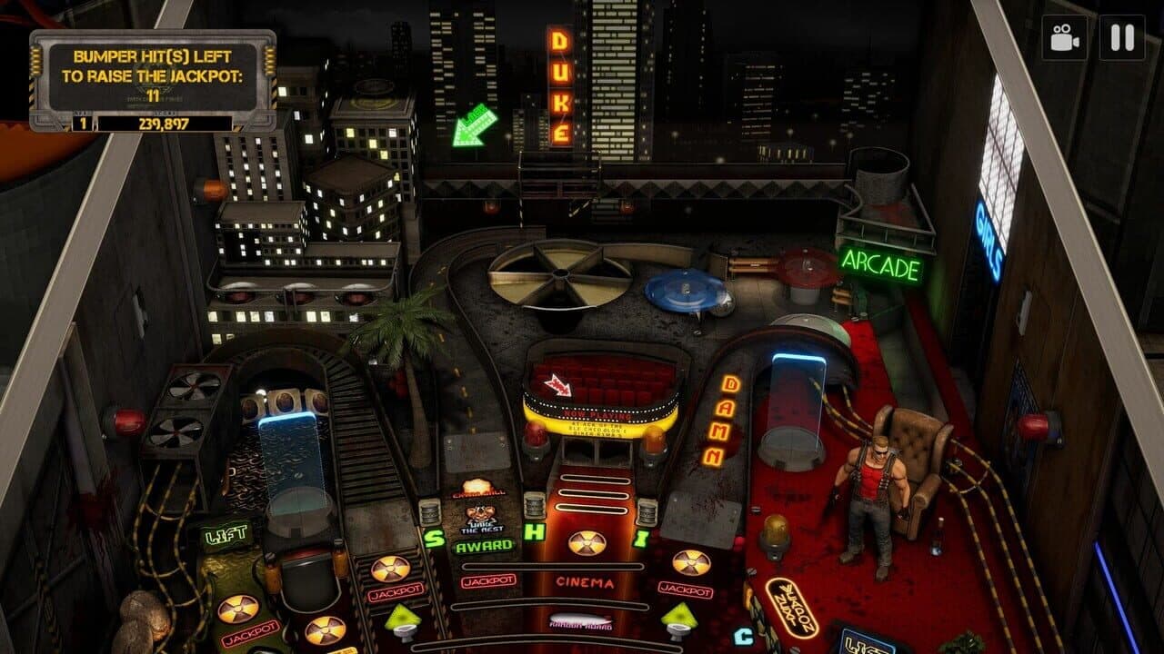 Pinball M: Duke Nukem's Big Shot Pinball screenshot 1