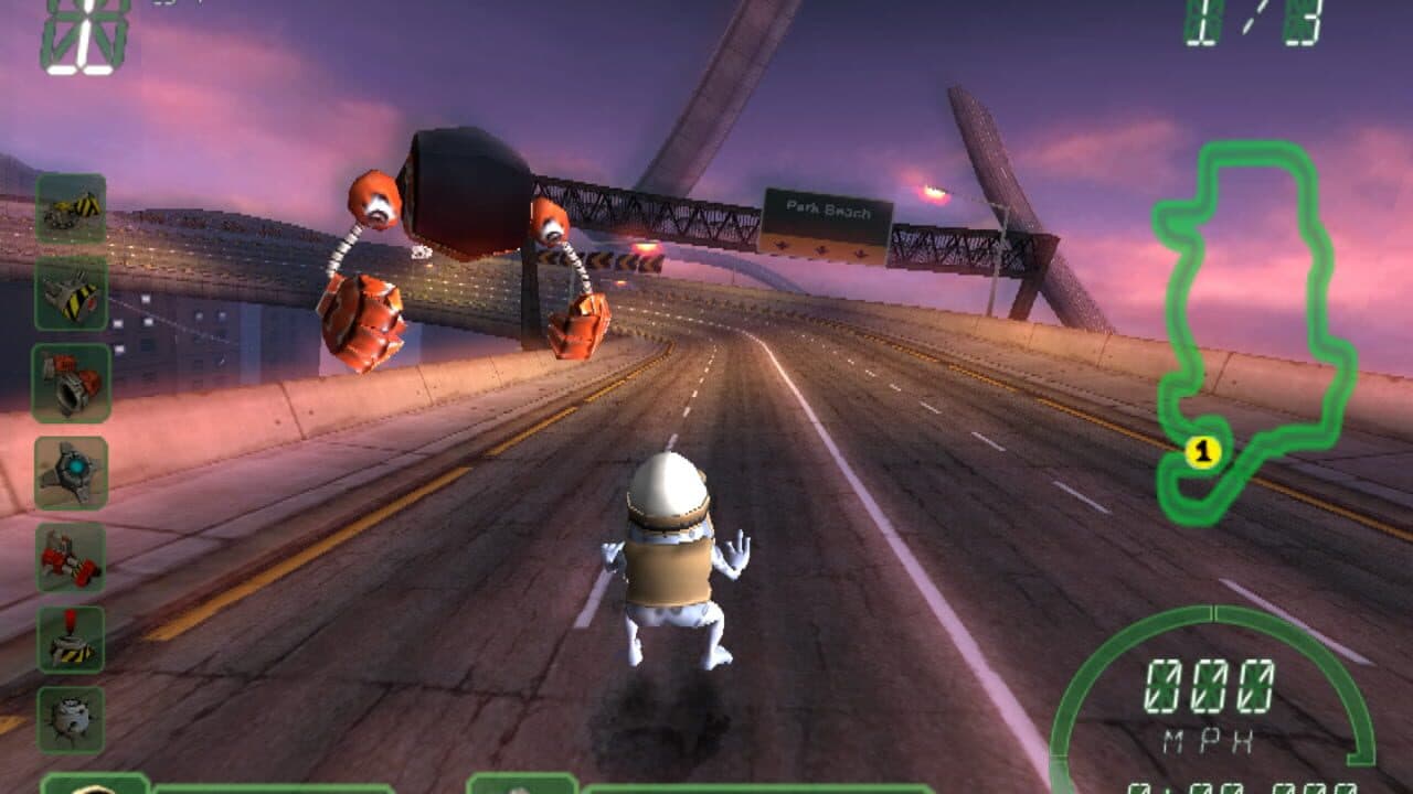 Crazy Frog Racer screenshot 1
