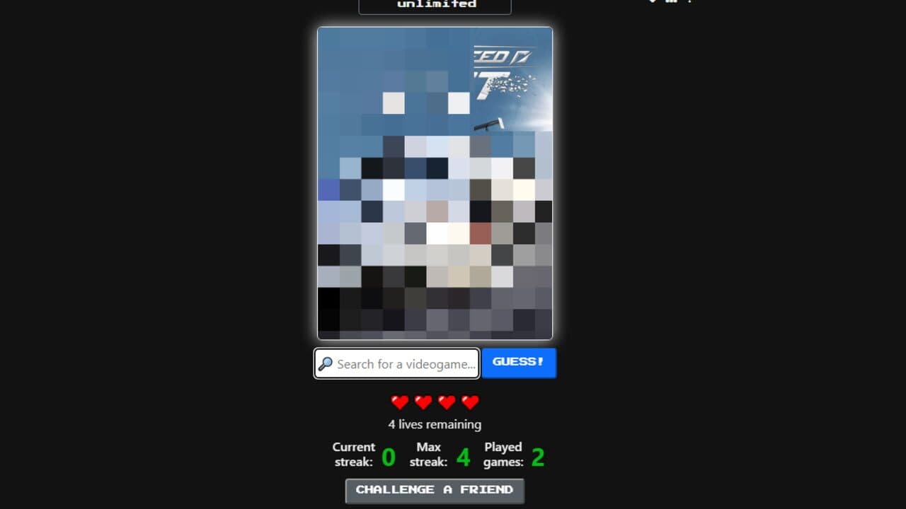 Gamedle screenshot 1