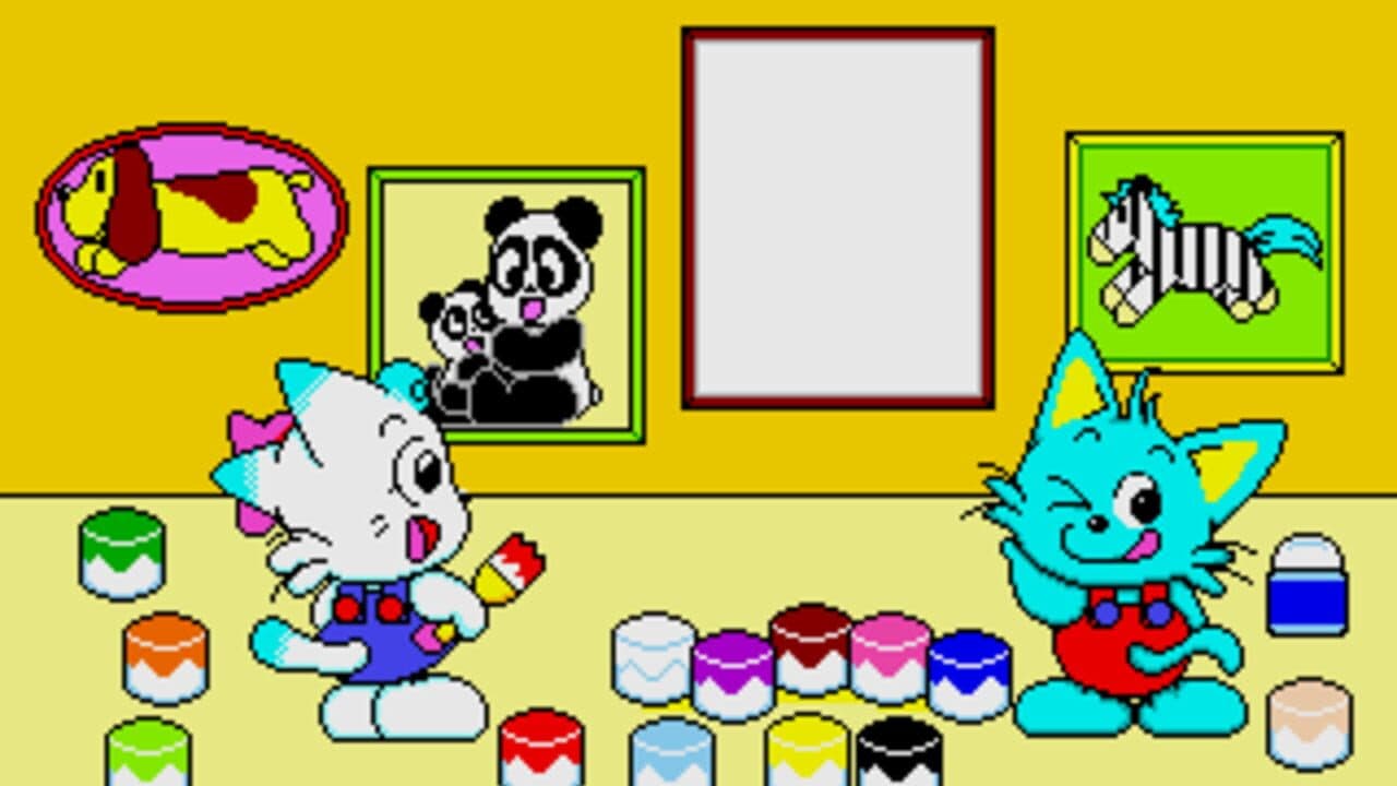 Miimi to Taata no Waiwai Oekaki Doubutsuen screenshot 1