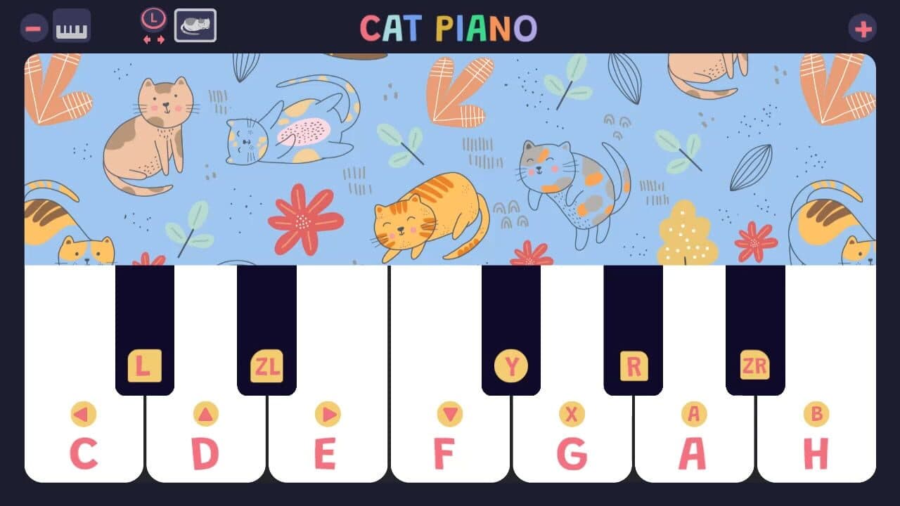 Cat Piano screenshot 1