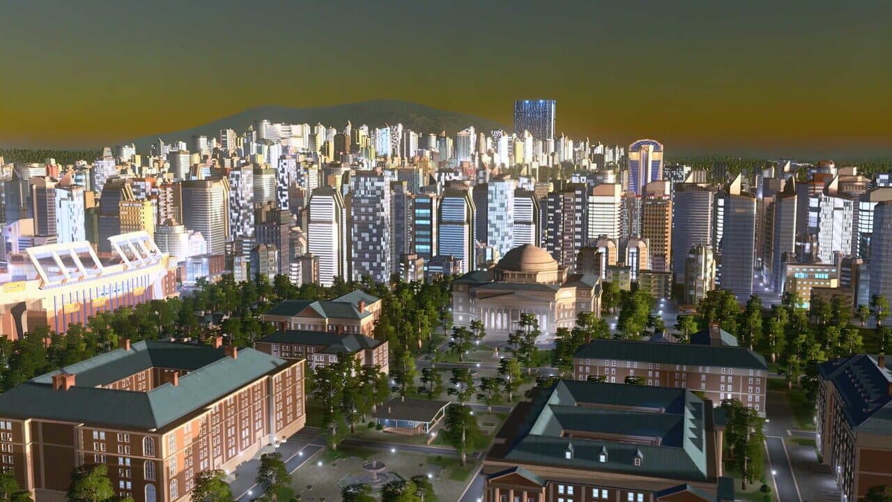 Cities: Skylines Remastered - Campus screenshot 1