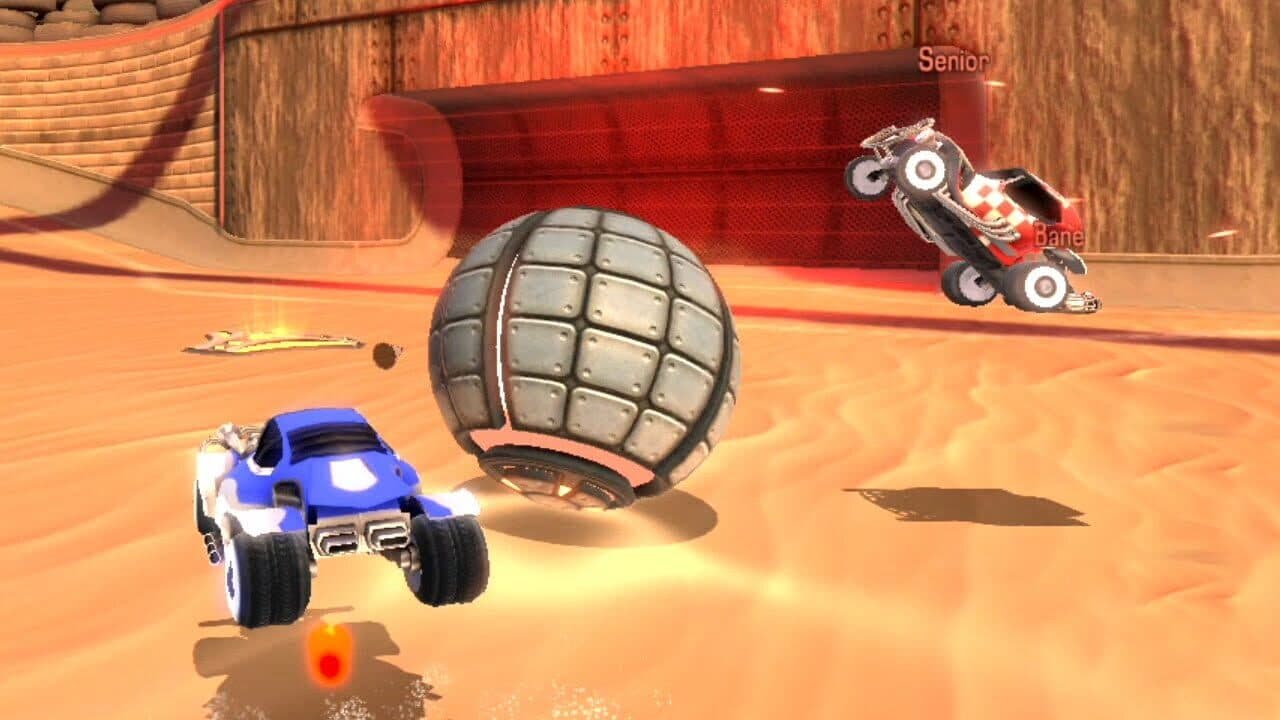 Supersonic Acrobatic Rocket-Powered Battle-Cars screenshot 1