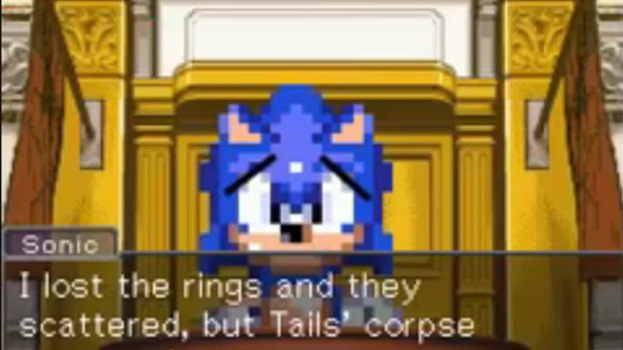 Phoenix Wright: Ace Attorney - Tails Abuse In Court screenshot 1