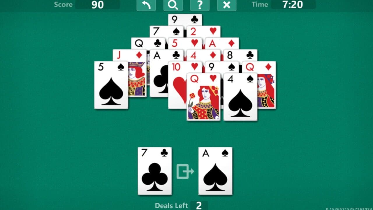 Pyramid Solitaire screenshot 1