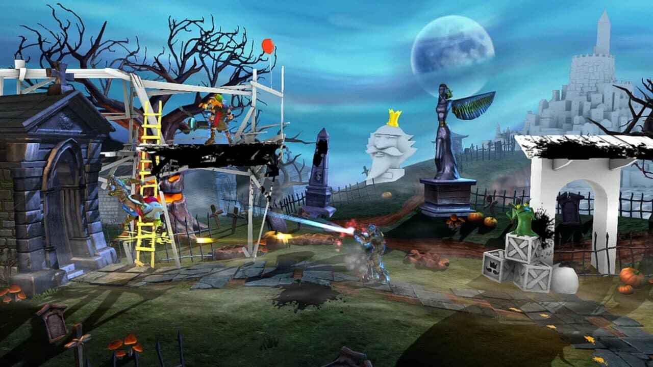 PlayStation All-Stars Battle Royale: Graveyard screenshot 1