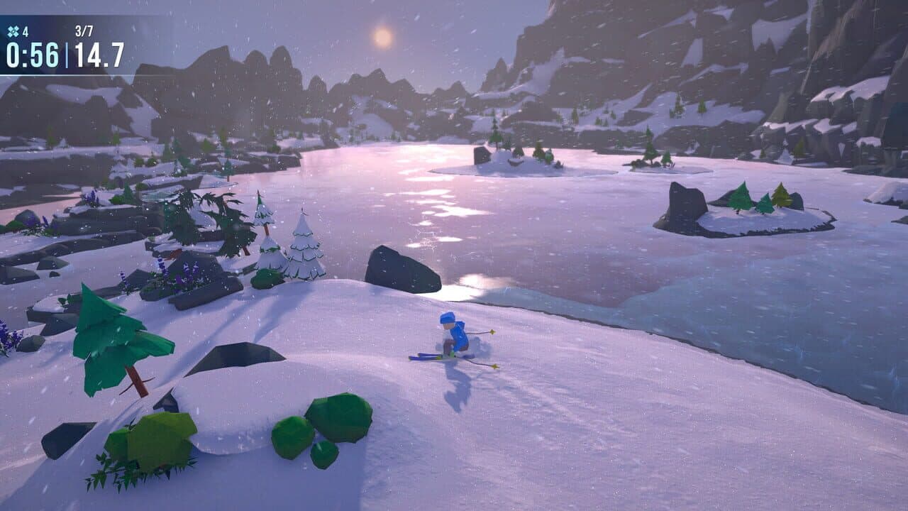 Lonely Mountains: Snow Riders screenshot 1