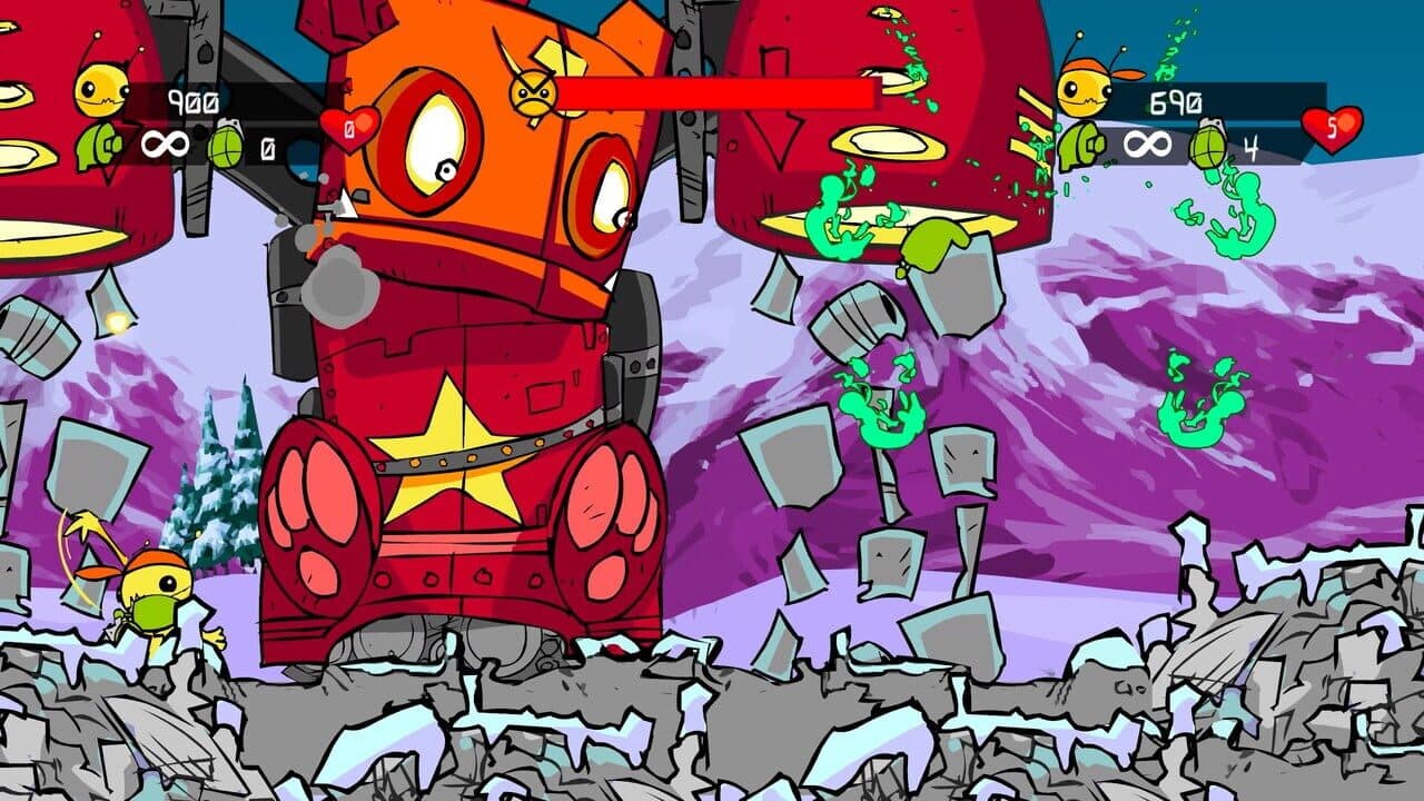 Alien Hominid HD screenshot 1