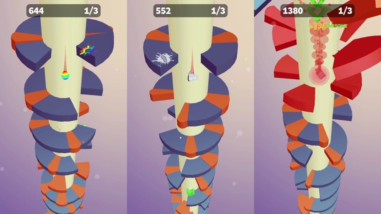 Hole io & Helix Jump screenshot 1