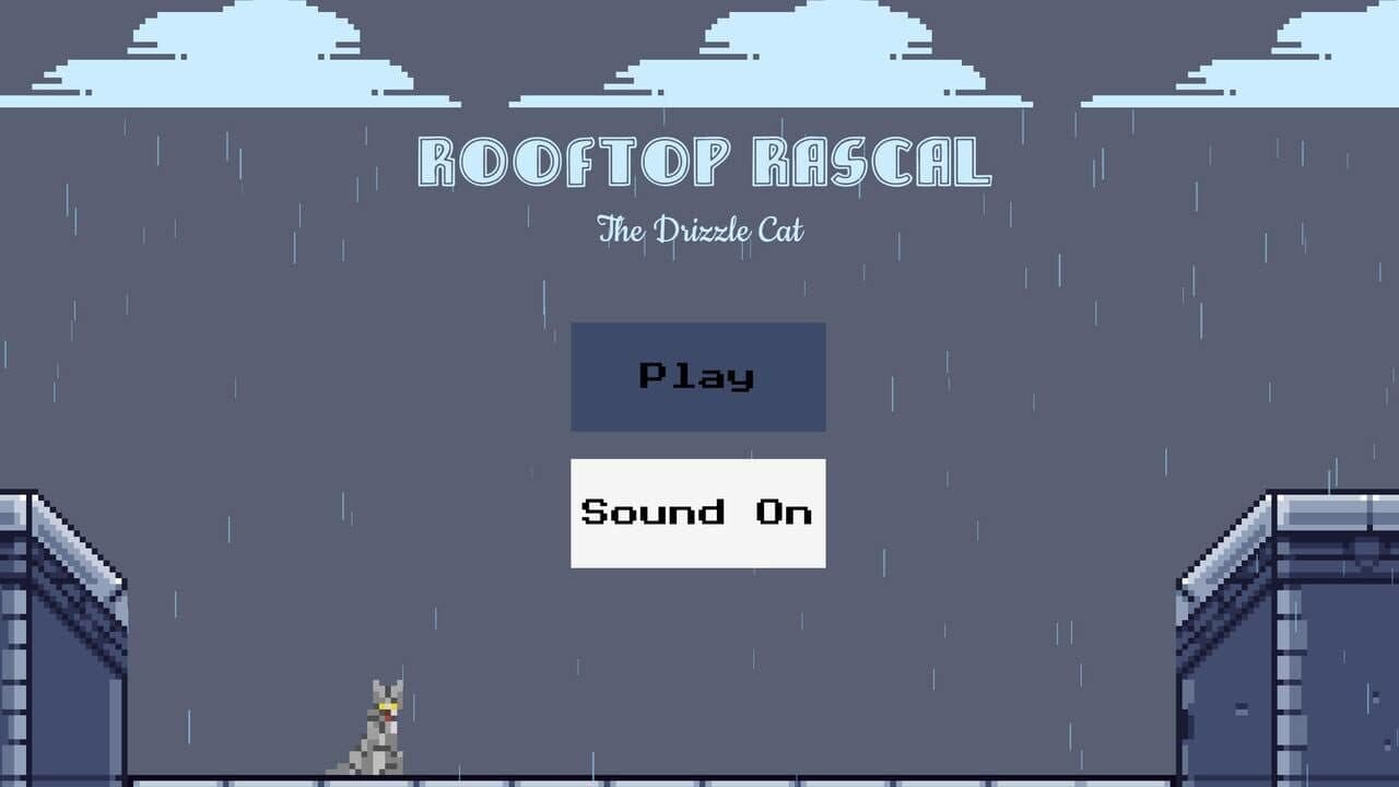 Rooftop Rascal: The Drizzle Cat screenshot 1