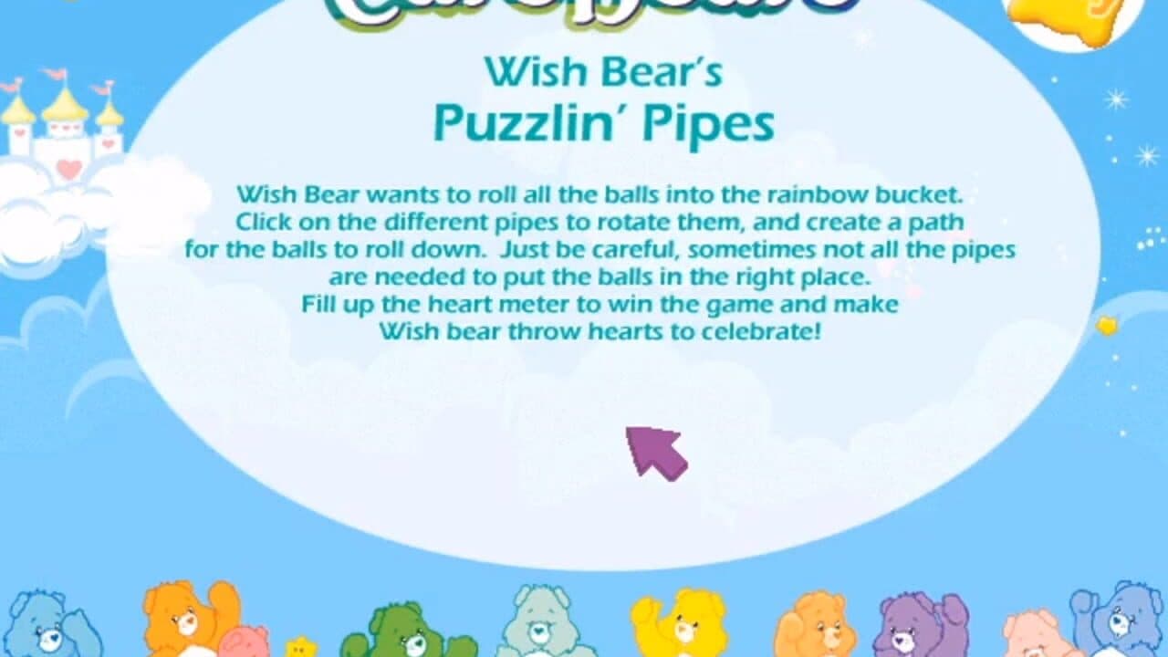 Care Bears: Let's Have a Ball! screenshot 1