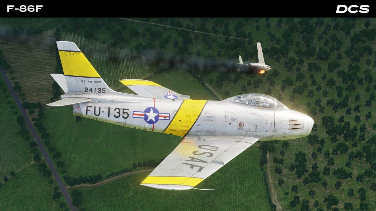 DCS World: F-86F Flaming Cliffs screenshot 1