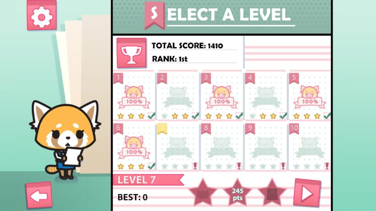 Aggretsuko Office Rush screenshot 1