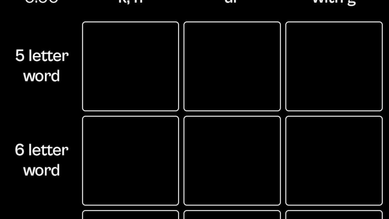 Word Grid screenshot 1