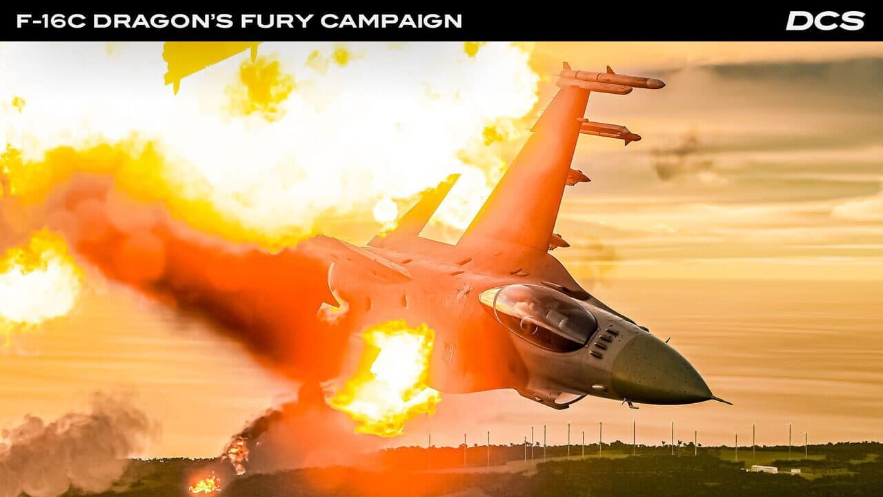 DCS World: F-16C Dragon's Fury Campaign by SorelRo screenshot 1
