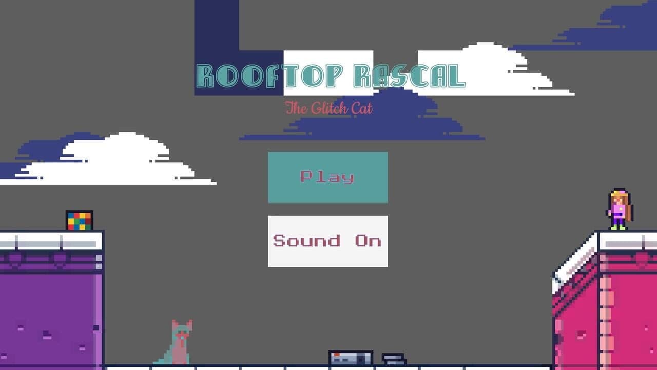 Rooftop Rascal: The Glitch Cat screenshot 1