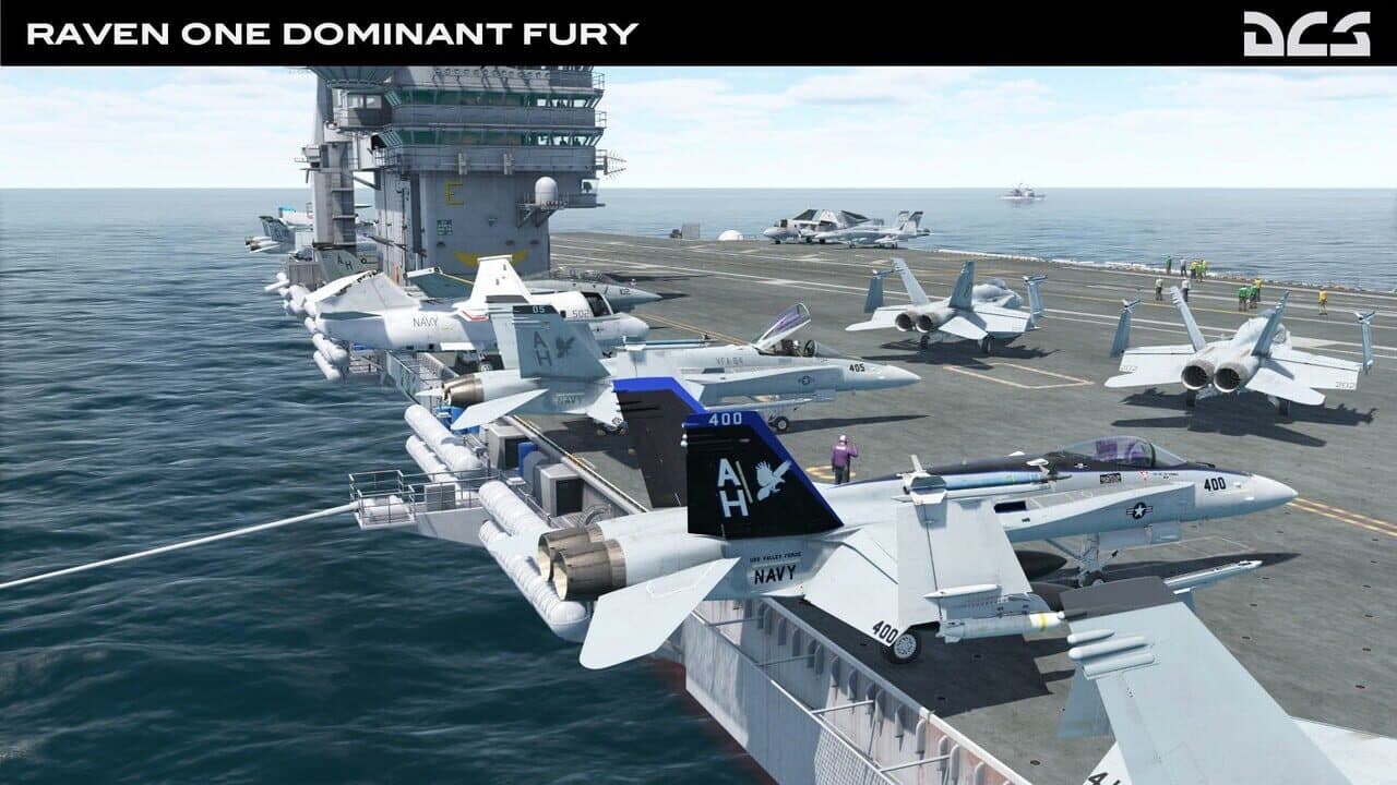 DCS World: F/A-18C Raven One: Dominant Fury Campaign by Baltic Dragon screenshot 1