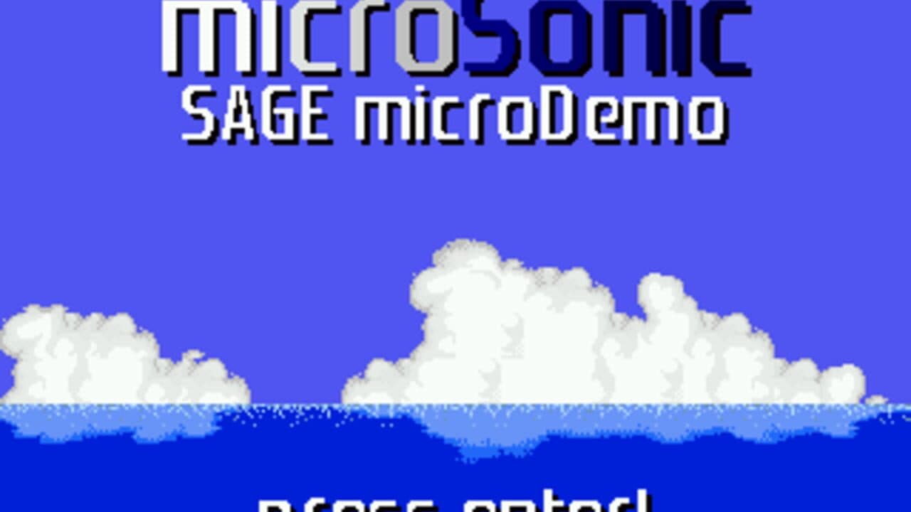 MicroSonic screenshot 1