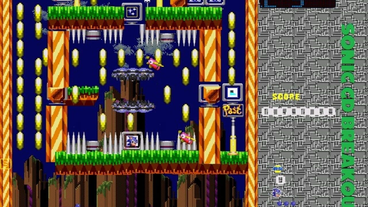 Sonic CD Breakout screenshot 1