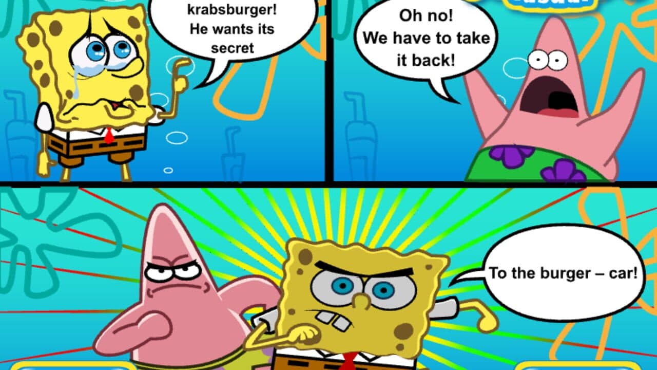 Spunch Bob and Krabsburger Secret screenshot 1