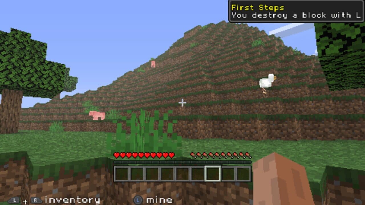 Minecraft PSP screenshot 1