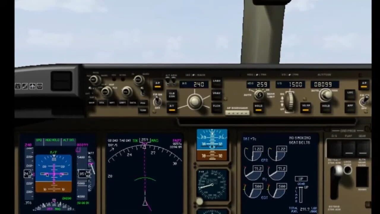 Microsoft Flight Simulator 2000: World Airliners - 747-400 and 777-200 Professional screenshot 1