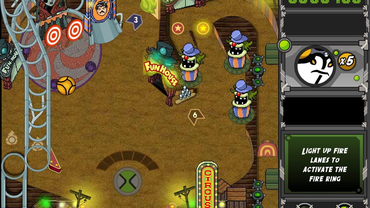 Ben 10: Cannonbolt Pinball - Ghostfreak's Revenge screenshot 1