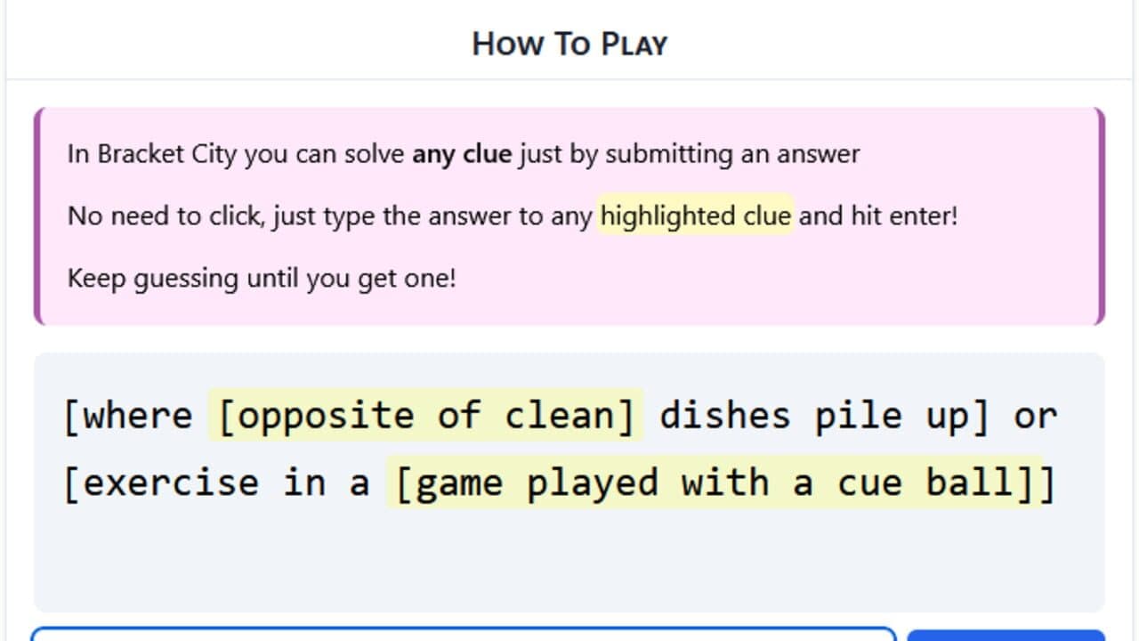 Bracket City screenshot 1