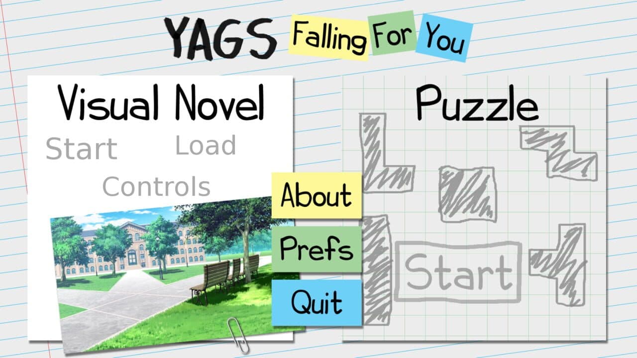 YAGS: Falling For You screenshot 1