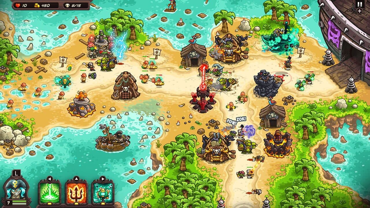 Kingdom Rush Vengeance: Pirate Kings Campaign screenshot 1