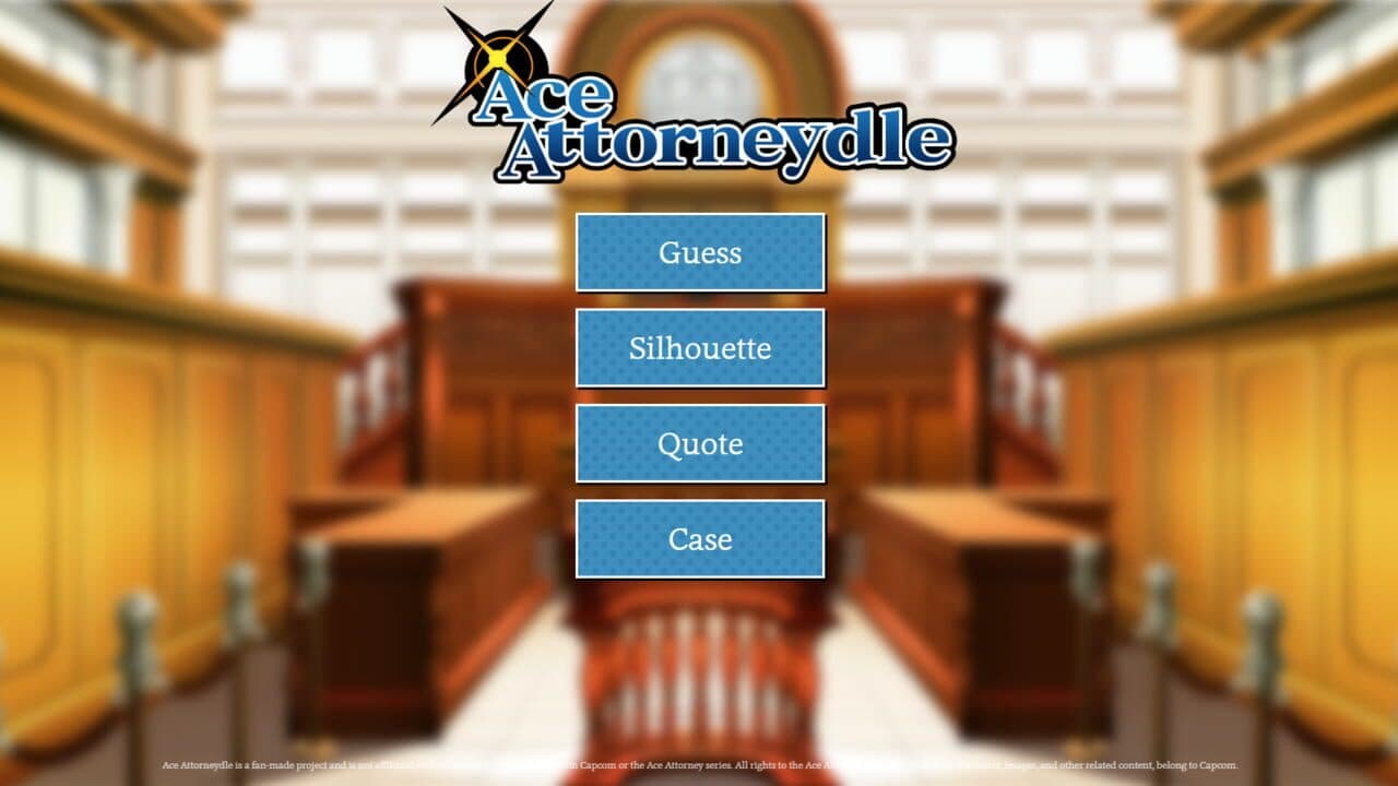 Ace Attorneydle screenshot 1
