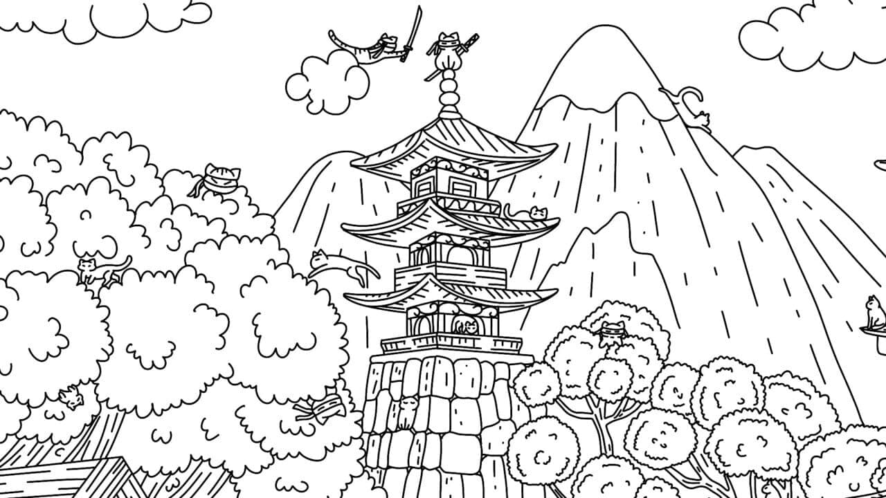 100 Ninja Cats: Extra Content screenshot 1