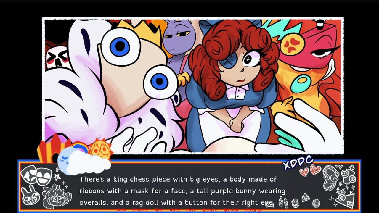 The Amazing Digital Circus: Fan VN Game screenshot 1