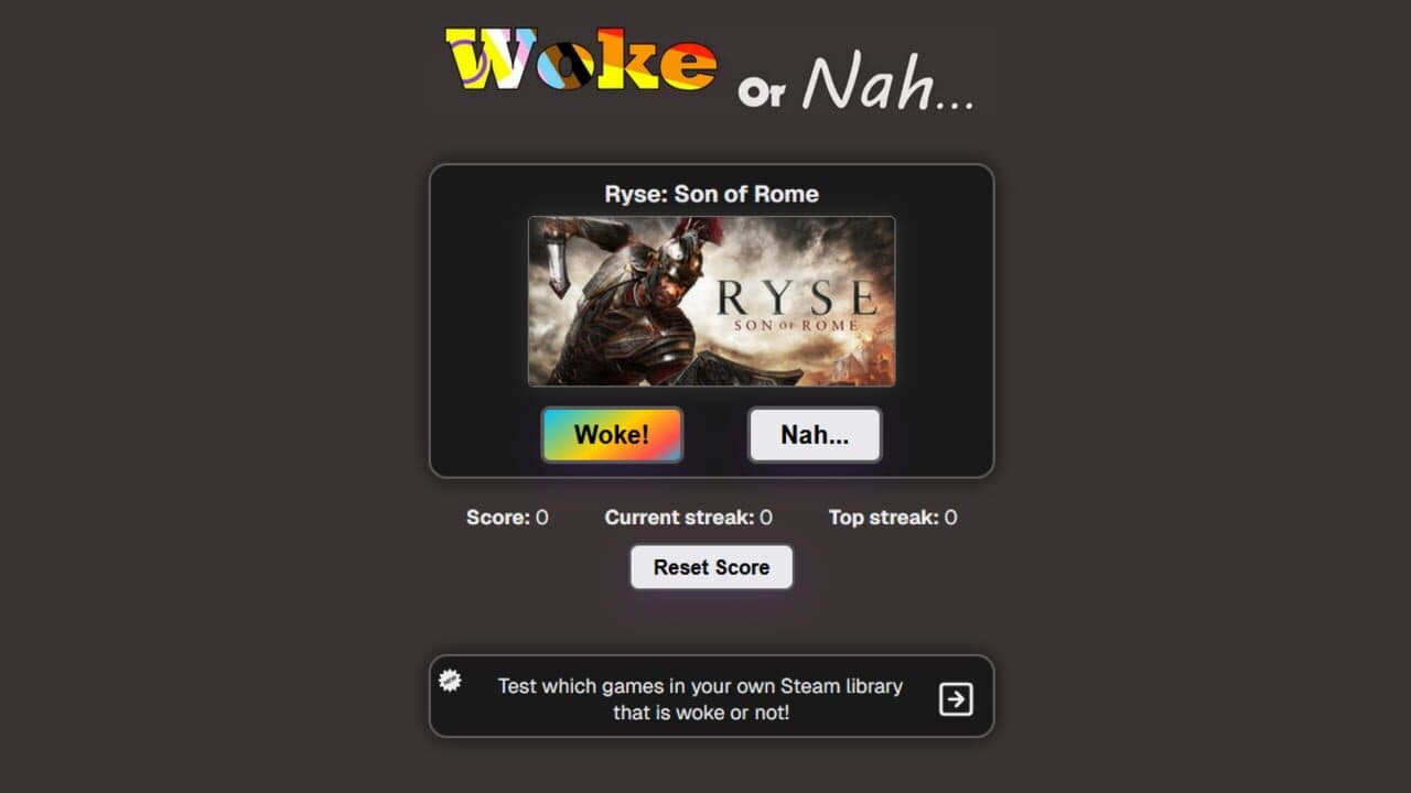 Woke or Nah screenshot 1