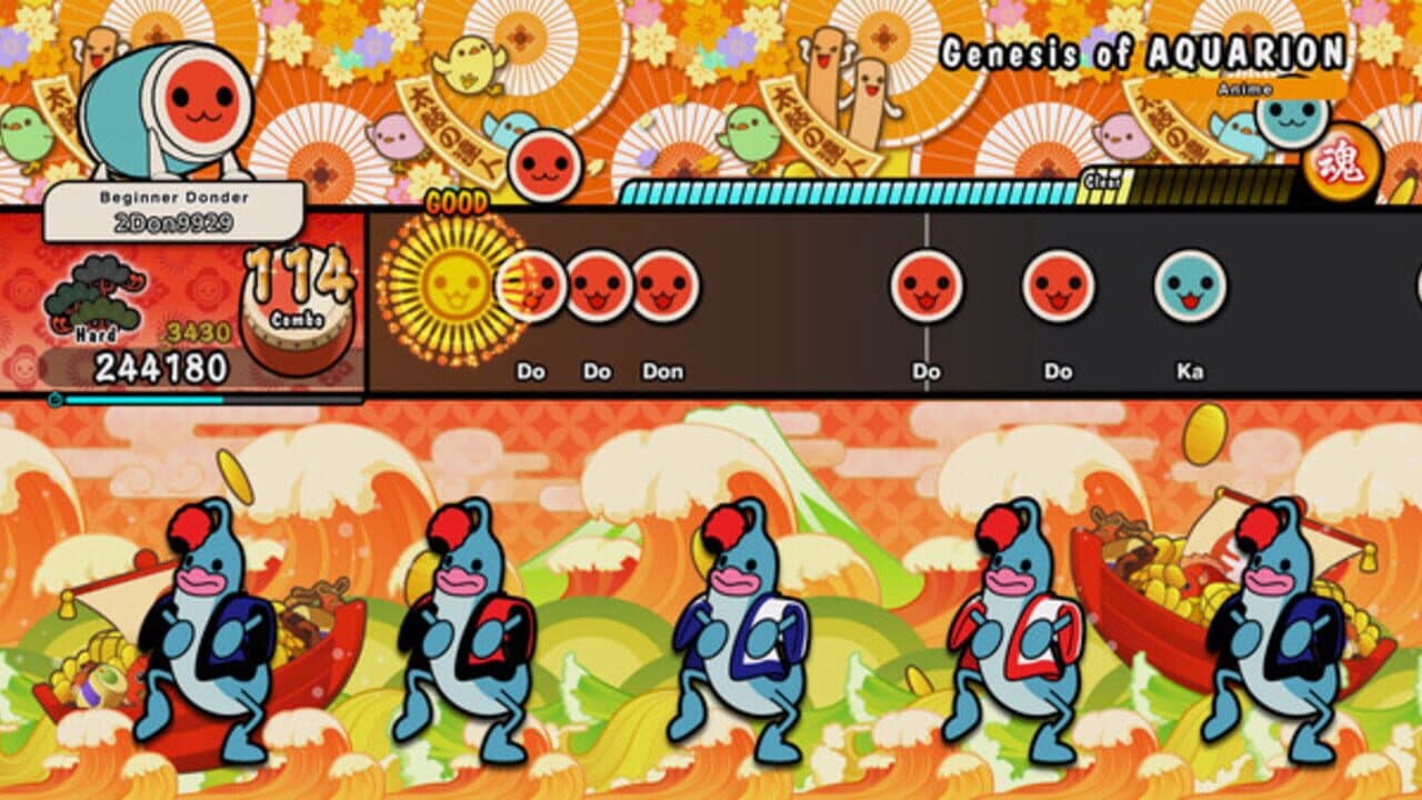Taiko no Tatsujin: Rhythm Festival - Anime Pack Vol. 3 screenshot 1