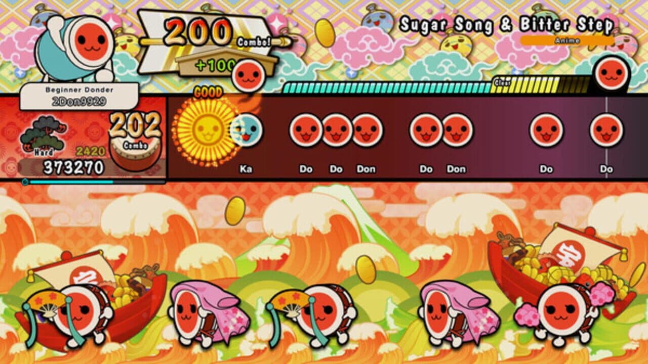 Taiko no Tatsujin: Rhythm Festival - Anime Pack Vol. 4 screenshot 1