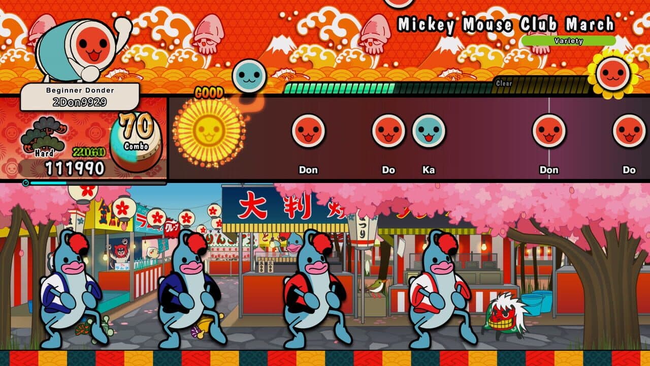 Taiko no Tatsujin: Rhythm Festival - Kids' Pack Vol. 2 screenshot 1