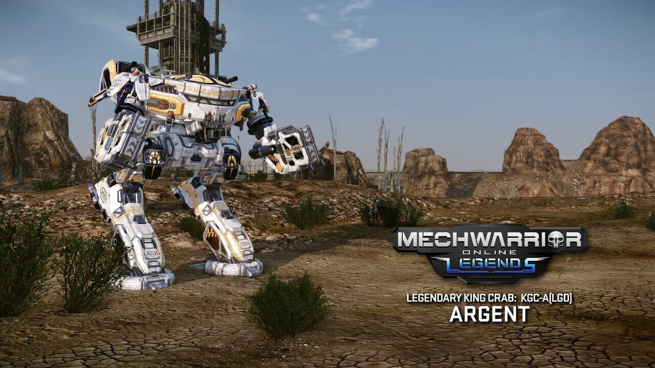 MechWarrior Online: Argent Legendary Mech Pack screenshot 1