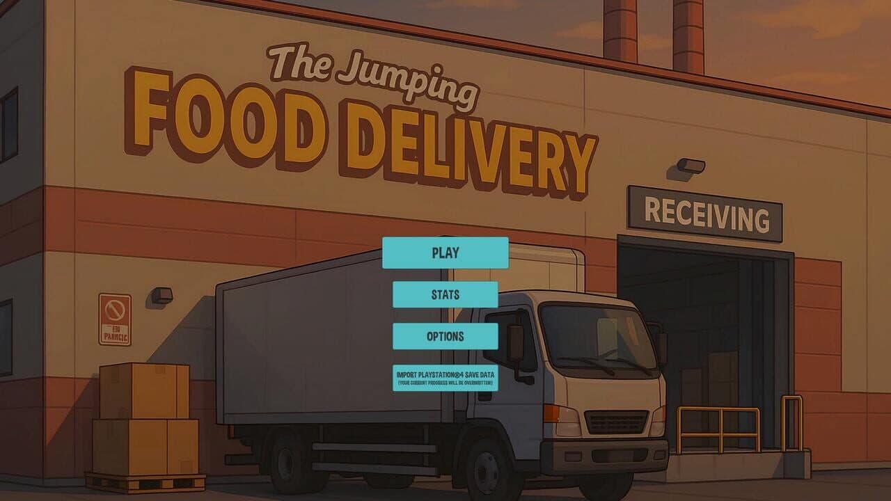 The Jumping Food Delivery screenshot 1
