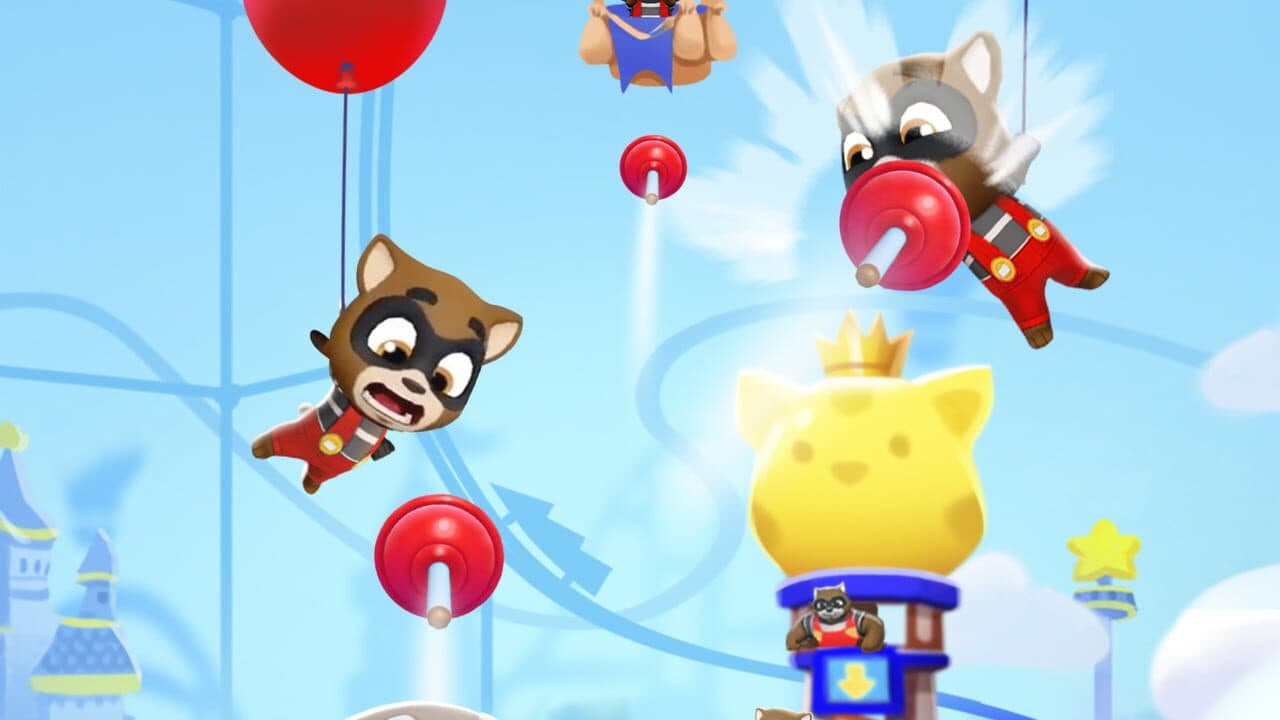 Talking Tom Blast Park screenshot 1