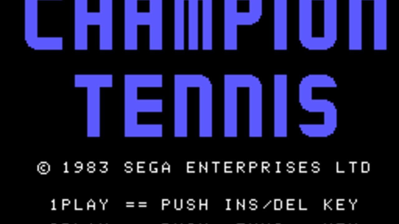 Champion Tennis screenshot 1